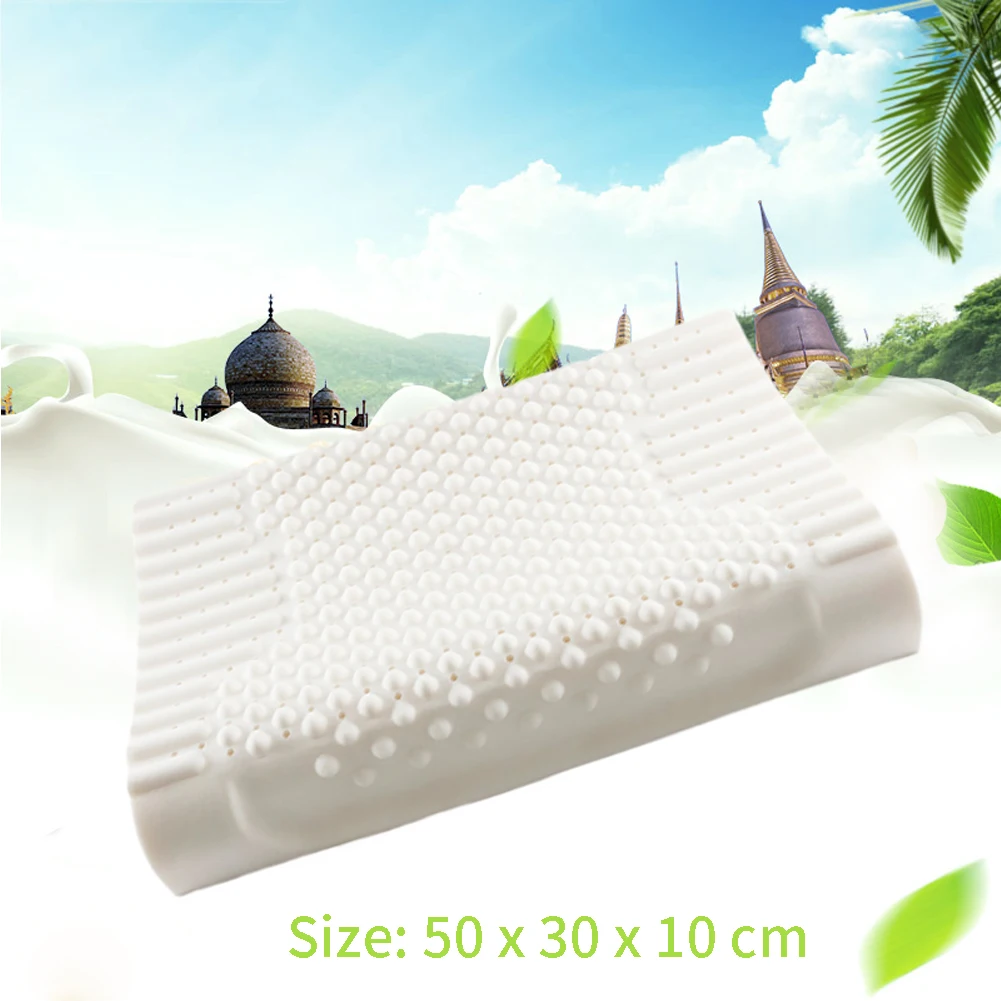 Home Protective Sleeping Soft Granule Easy Clean Relaxed Massage Accessories Living Room Pillow White Gifts Cervical Vertebra