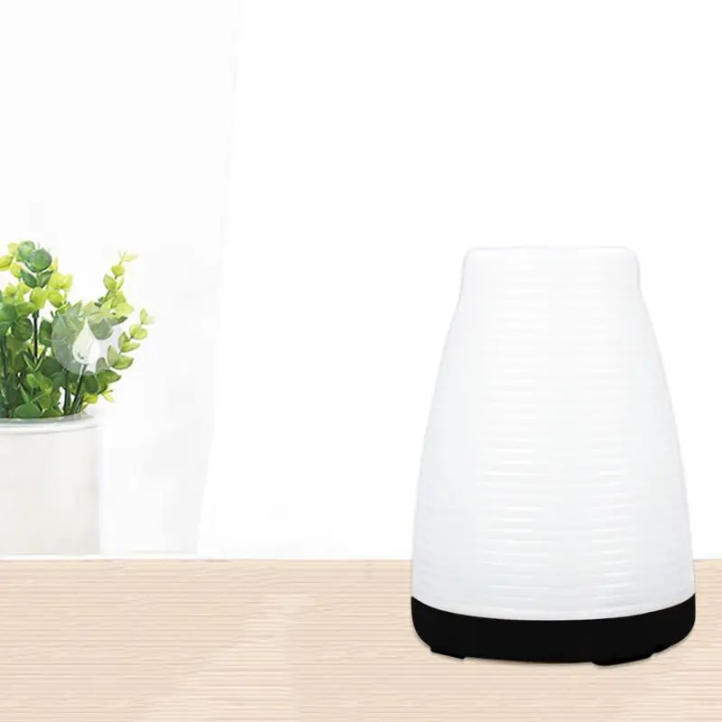 100ml 100ml Air Purifier Aromatherapy Diffuser Humidifier Colorful Light Room Indoor Bedroom Living Room Mist Maker Silent Timer