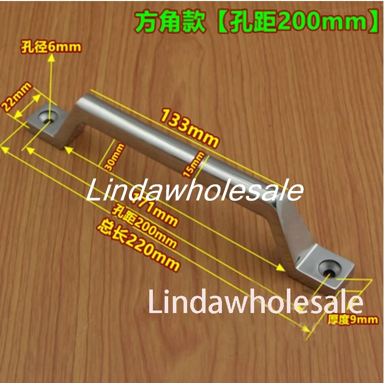 

304 stainless steel Cabinet handle,Square corner bow handle,handles for cabinets and drawers,furniture handle