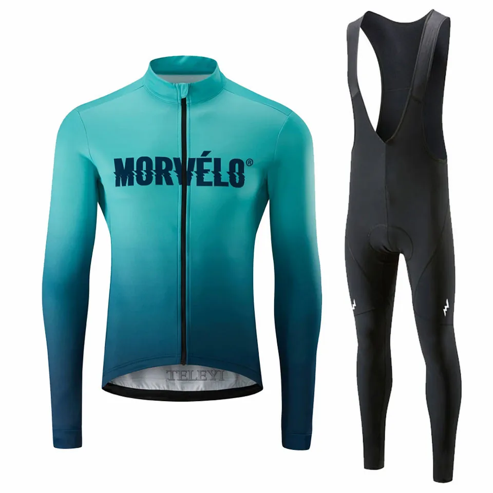 3 Morvelo Велоспорт Джерси для мужчин mtb велосипед bicicleta Pro универсальная мужская Спортивная футболка Ropa camisa maillot Ciclismo длинный рукав джерси одежда - Цвет: 3
