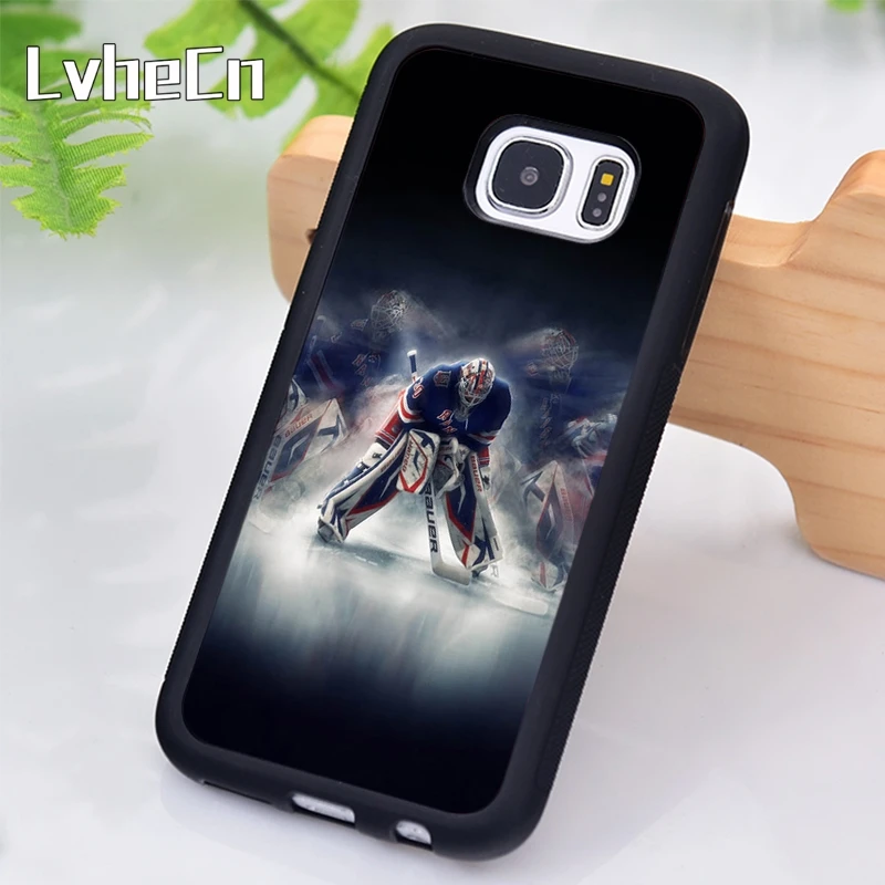 LvheCn Hockey Phone Case For Samsung Galaxy S9 S8 S10 Plus Lite S6 S7 Edge S5 Note 5 8 9 10 Coque |