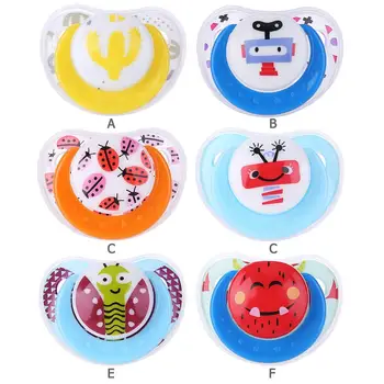 

Cute Baby Appeased Nipple Baby Pacifier Silicone Toy Safe Newborn Boy Girls Anti-Dust Nipple Soother Baby Feeding Props Infants