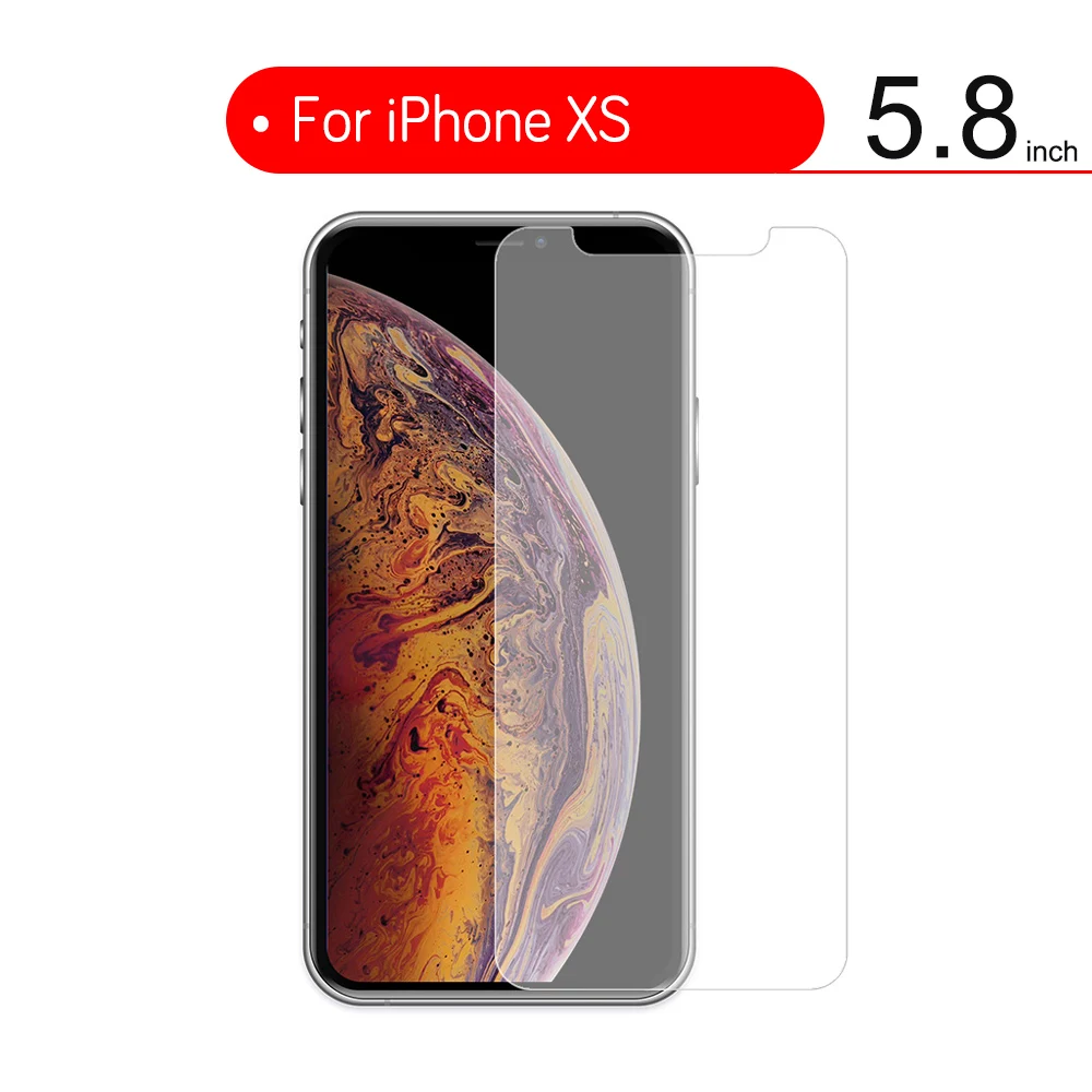 500D защитное закаленное стекло для iPhone 6 6s 7 8 Plus X стекло протектор экрана для iPhone XR XS MAX, стекло на айфон 7 6 8 - Цвет: For iPhone XS