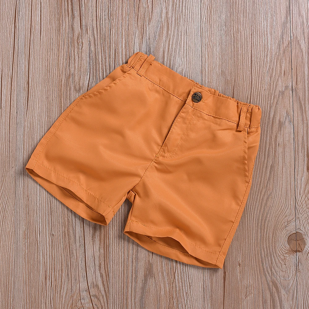 Roupas de Manga Camisas + Xadrez Desfrutar Crianças Meninos Roupas Definir Verão Curta Cavalheiro Gravata Borboleta Shorts Ternos Ele Olá 2020 13 High Quality Mamãe e Bebê