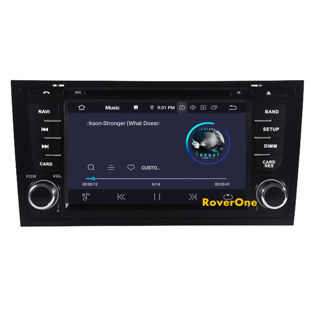 Для Audi A6 C5 S6 RS6 Android 9,0 2 Din автомобильный стерео DVD gps Аудио Видео плеер Android для Audi A6 C5 S6 RS6+ HD камера