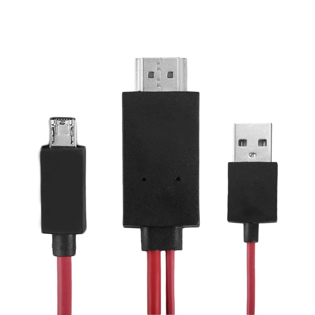 Micro Usb Professionale Di Mhl 1080P A Hdmi-Cavi Compatibili Con 11 Pin Per La Galassia Di Samsung Note1-4 S4 I9500 S3 I9300