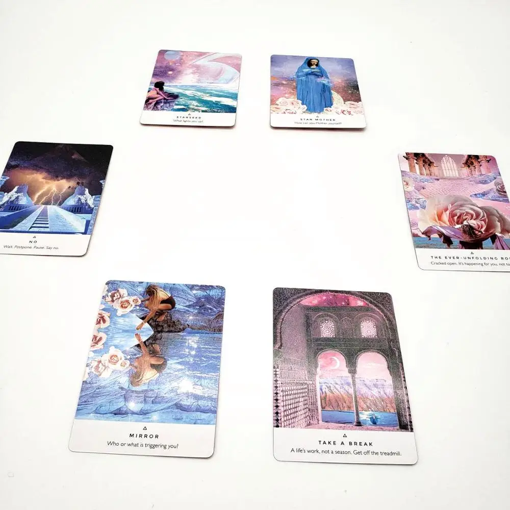 44 Pcs Oracle Tarot Cards Sheets Work Your Light Oracle Card Board Deck Games Palying Cards Game Entertainment 44 Pcs Oracle Tarot Cards Sheets Work Your Light Oracle Card Board Deck Games Palying Cards Game Entertainment