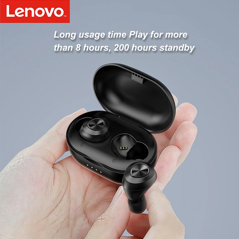 Lenovo HT10 TWS настоящие беспроводные наушники Bluetooth 5,0 наушники с глубоким басом HD стерео наушники с шумоподавлением игровая гарнитура
