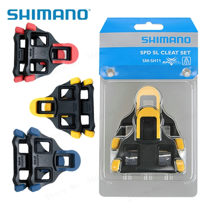 

SHIMANO Cleats Game Riding SM-SH10 SH11 SH12 SH45 SPD Road Pedal Cleats SPD-SL 0 2 6 Degree Dura Ace For Road Cycling Shoes