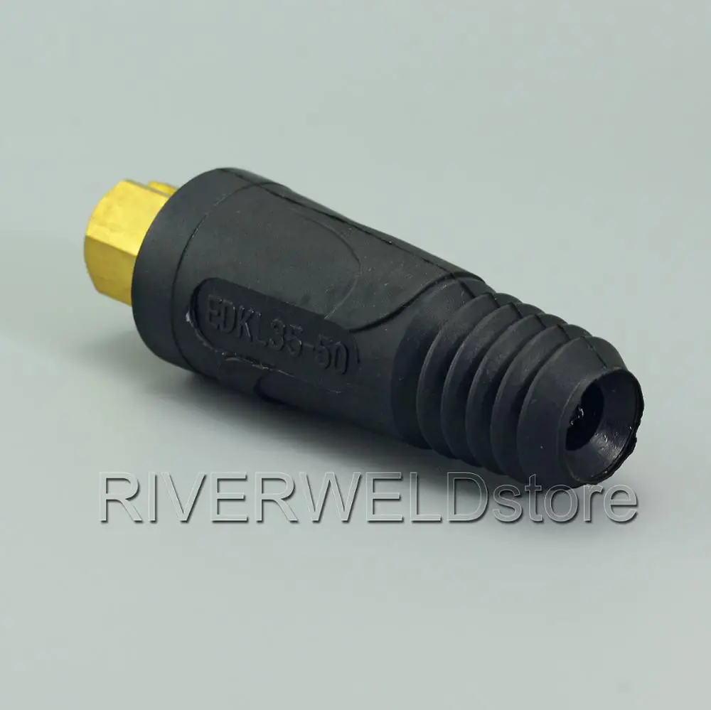 Сварочный кабель Соединительный быстрый разъем Женский DINSE-style 200Amp-300Amp 35-50 SQ-MM 2 шт