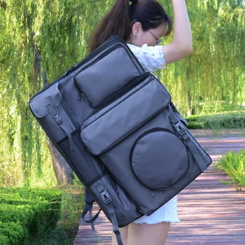 

Artist Painting Bags 4K Multi-function Canvas Painting Bag for Sketching Drawing Board Multi-function Bag for Art Test Dedicated