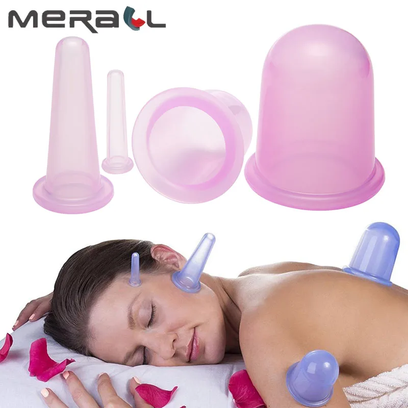 

Vacuum Cupping Glasses Anti Cellulite Massage Body Cups Therapy Face Back Legs Body Massage Cans Skin Lifting Suction Jars