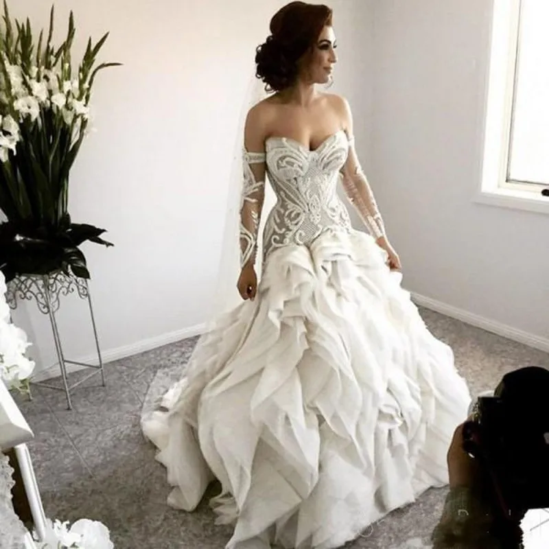 Ruffles_Unique_Design_Modest_New_Off_the_Shoulder_Asymmetry_Wedding_Dresses_with_Lace_1024x1024