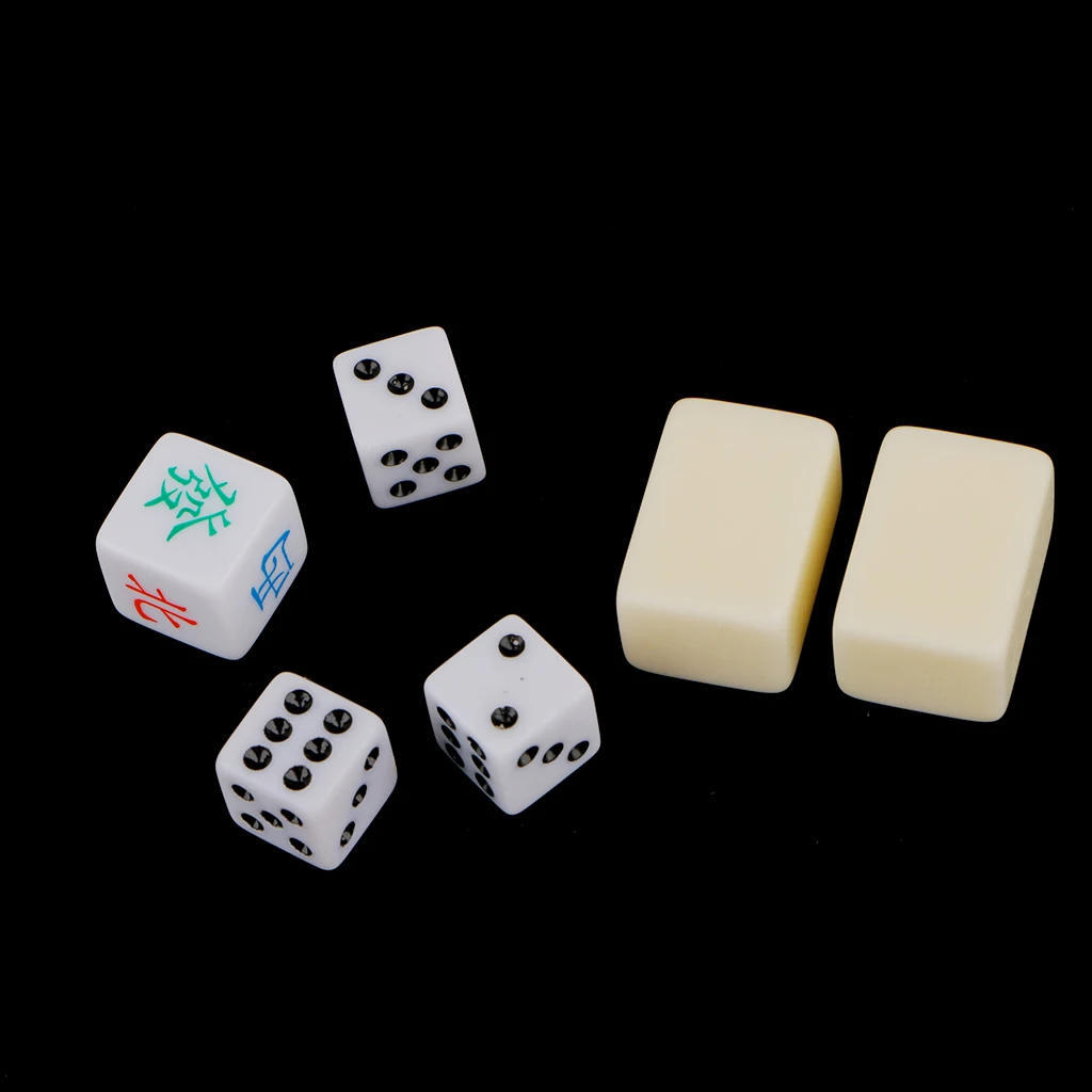 Mini Mahjong Chinese Traditional Game Gathering Party Game Ivory 20mm ML-023