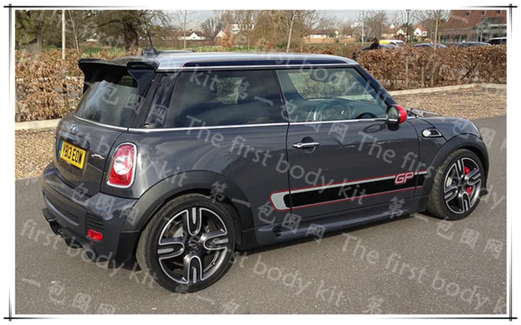 Стильный спойлер для крыши из углеродного волокна R56 JCW Mini Cooper версия 2 12/