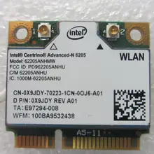 Advanced-N 6205 6205AN двухдиапазонный 2,4g/5g wifi беспроводной адаптер карта для Dell 0X9JDY