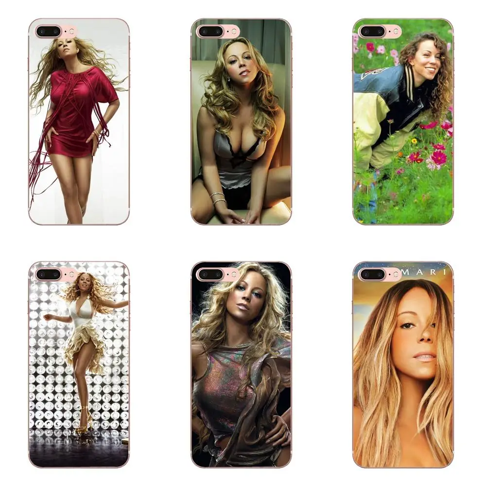 Singer Mariah Carey For Xiaomi Mi CC9 CC9E 9T mi10 mi9 mi8 note 9 10 pro lite SE A1 A2 A3 Soft TPU Non-slip | Мобильные телефоны и