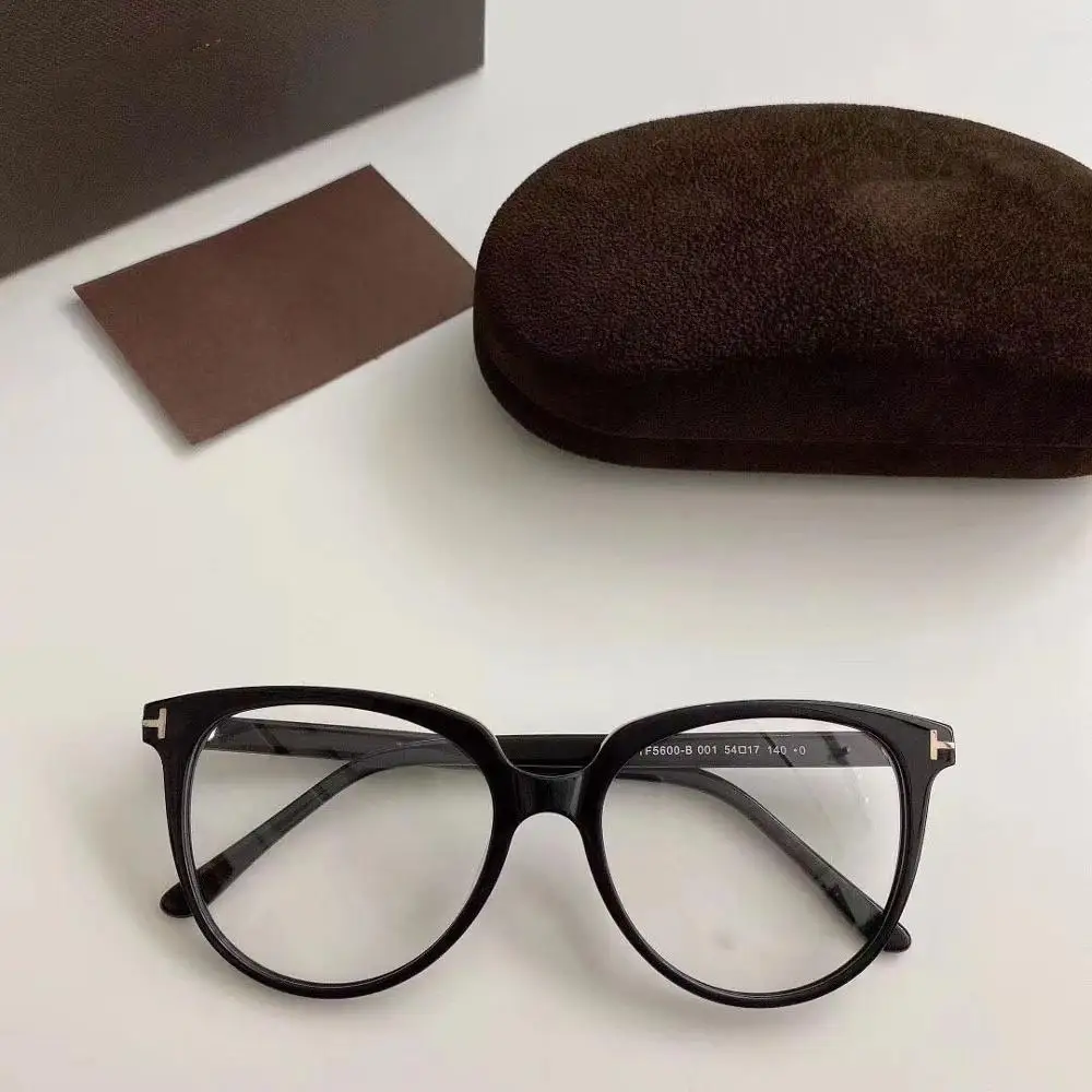 High Quality Glasses Tf5600 Round Glasses Acetate Frame Can Be