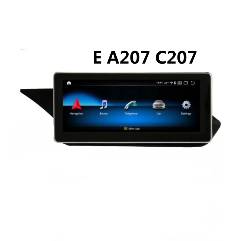 Для автомобиля Mercedes Benz MB E купе A207 C207 E300 E500 2009 2010 2011 2012 2013 CarPlay давления воздуха в шинах gps радио NAVI - Цвет: Benz-A207