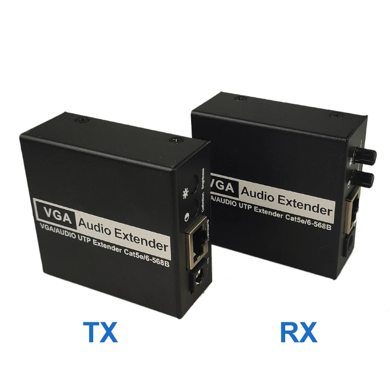 Расширитель порта VGA 200 м 1xSplitter hdmi передатчик и приемник TX/RX расширитель через Cat5e/Cat6 UTP кабель RJ45 LAN Ethernet 1080P