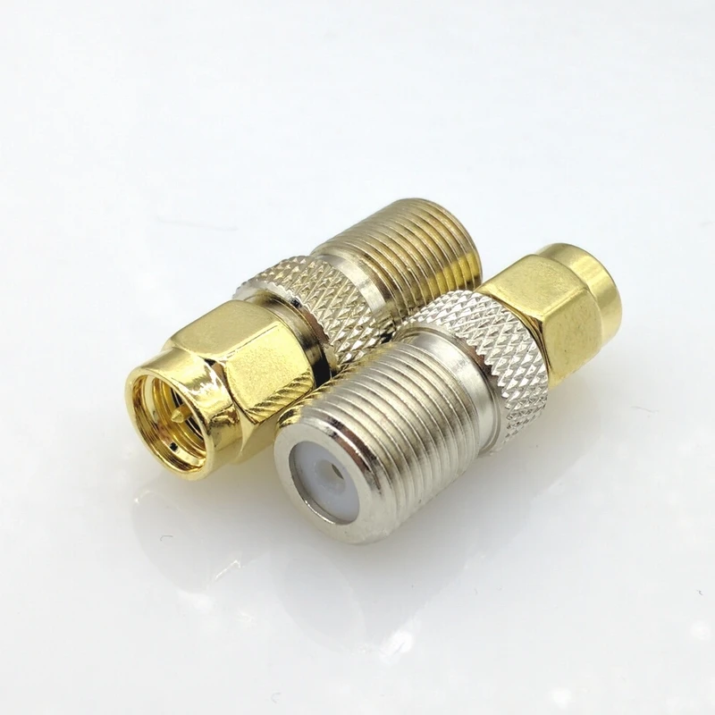 F Тип гнездо к SMA штекер прямой RF коаксиальный адаптер разъем sma конвертер 1 шт .|jack