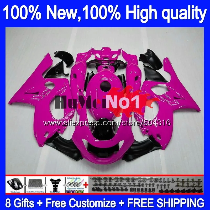 YZF 600R для YAMAHA YZF600R Thundercat 2002 2003 2004 05 06 07 подвесок из блестящего розового 39MC. 126 YZF-600R 96 02 03 04 2005 2006 2007 обтекатели