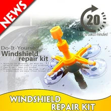 Auto Glass Windscreen Quick Fix Windshield Repair Tool DIY Dent Remove Car Kit