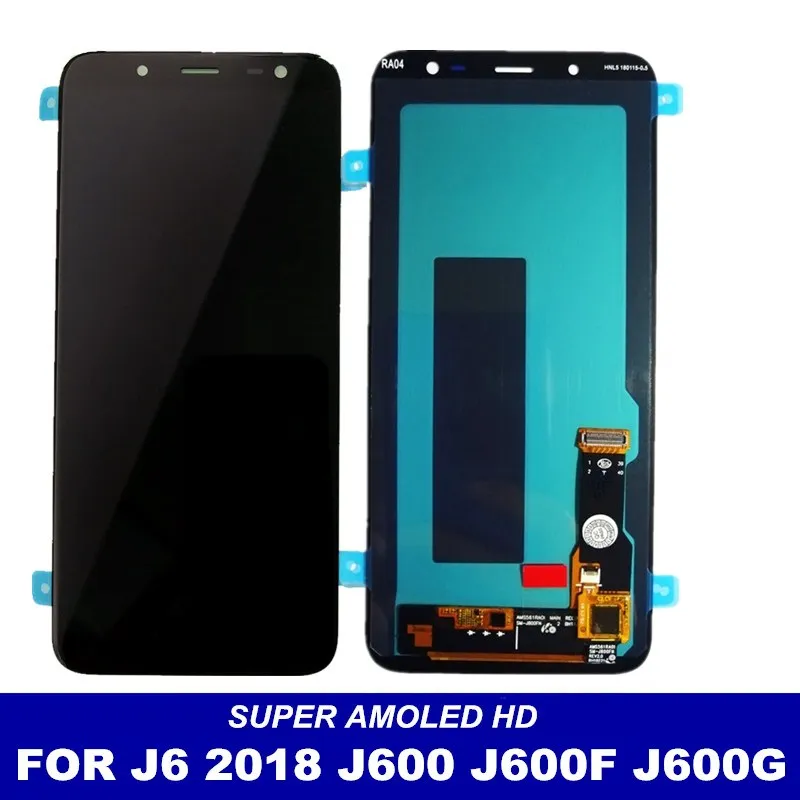 

For Samsung Galaxy J6 2018 J600 J600F/DS J600G/DS AMOLED LCD Display Touch Screen Digitizer Tested for J600F LCD Replacement