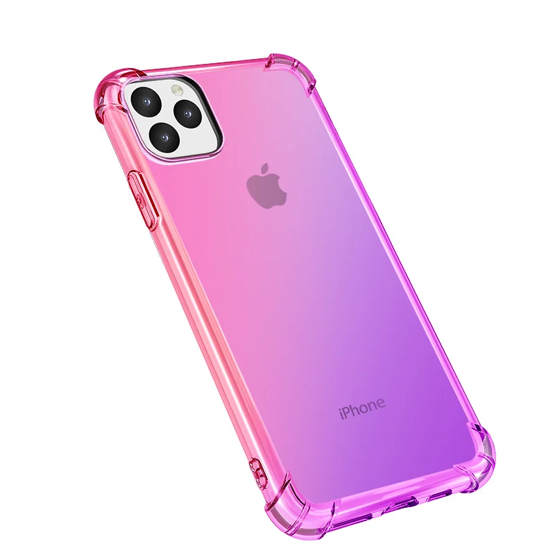 Прозрачный силиконовый чехол для iPhone 11 Pro SE 6 6s 7 8 plus XR XS MAX|Бамперы| |