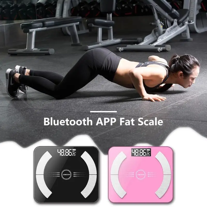 Умные голосовые lcd Bluetooth APP Body Fat весы электронные весы для Apple/IOS