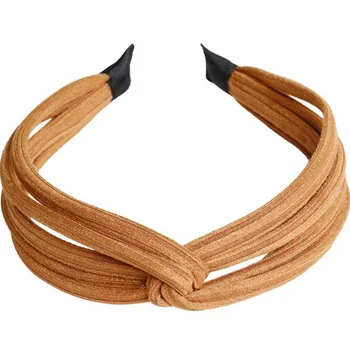 

Women Twist Headband Bow Knot Cross Tie Cloth Headwrap Hairband Hoop LDO99