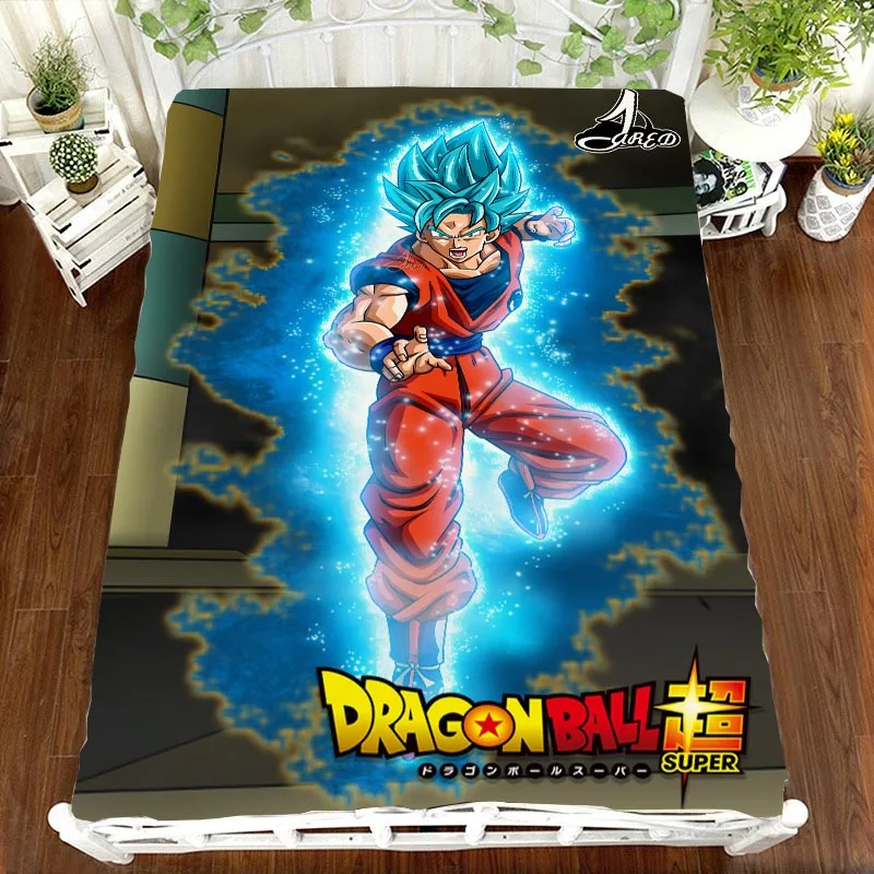 31 DRAGON BALL Z Аниме Печать простыня Vegeta Сон Гоку Zetto покрывало детская комната Простыня Постельное белье(без наволочки - Цвет: 31