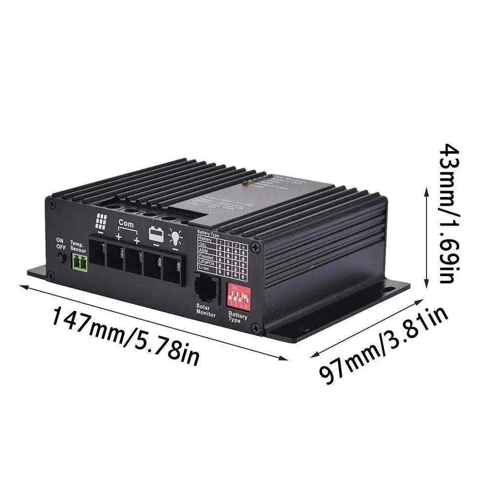 24v regulador de carga painel solar 05