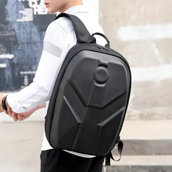 

Unisex Enlarge Backpack USB External Charge Laptop Backpack Shoulders Men Anti-theft Waterproof Travel Backpack