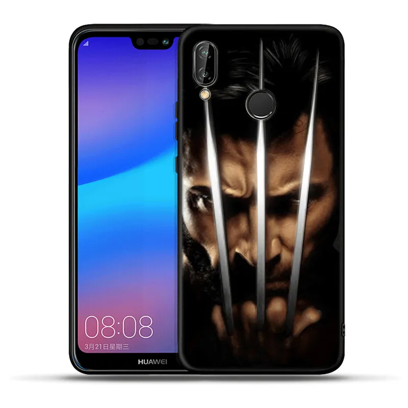 Герои Marvel Человек-паук Железный человек для huawei mate 20 10 P30 P20 P10 P9 P8 Lite Pro P Smart Мягкий силиконовый чехол Etui