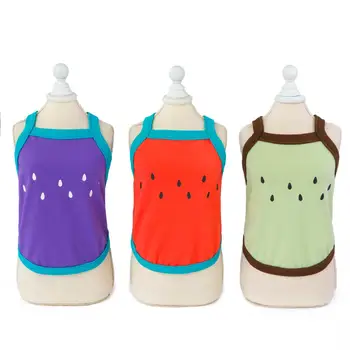 

Pet Clothes dog clothes Pink G reen Watermelon Red Dog Cat Sling Spring Summer Sling Vest Pet Products