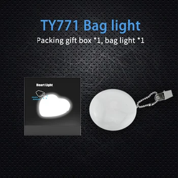 

LED Lady Bag Night Light Atmosphere Light Decoration Light Intelligently Smart Touch Turn ON with Keychain