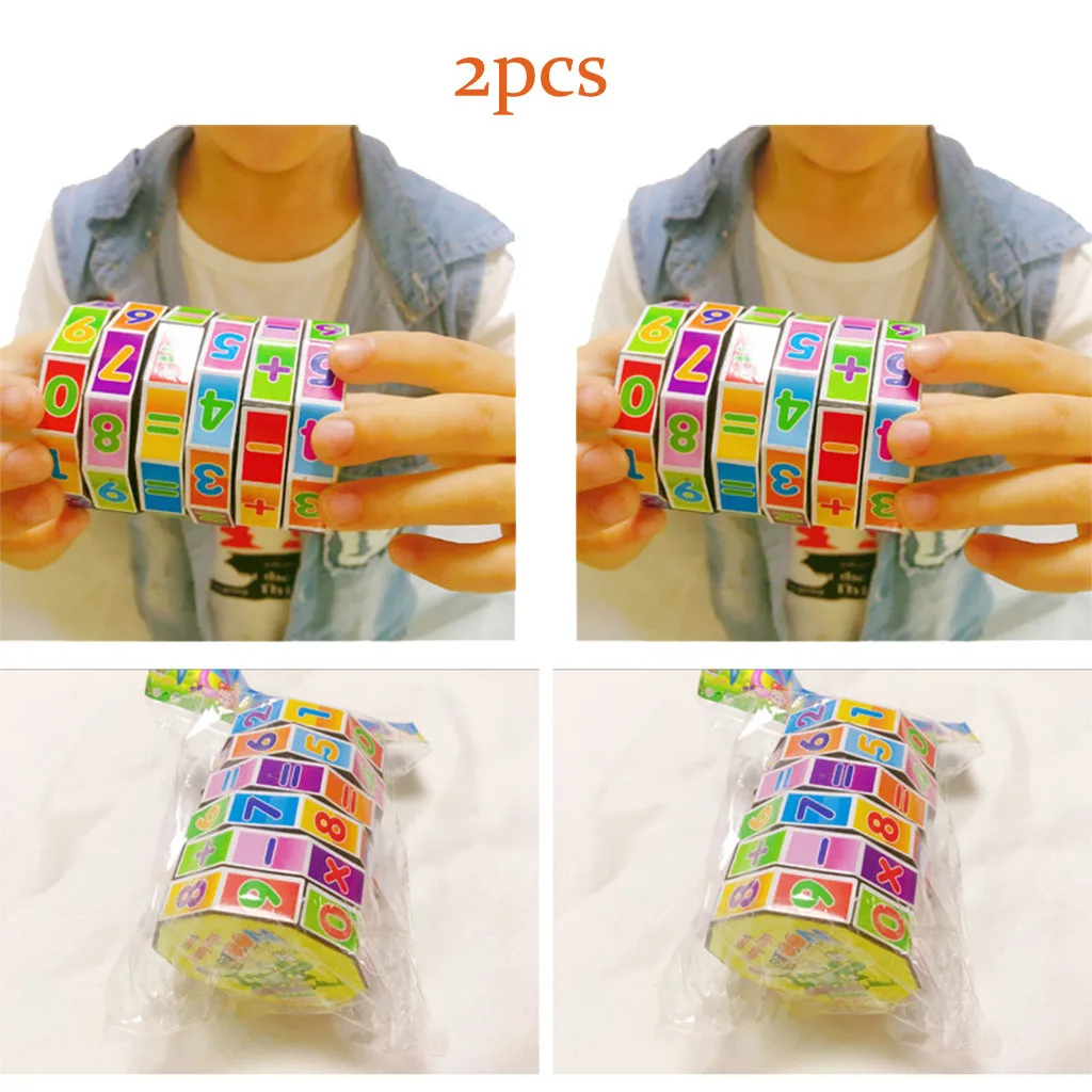

Magic Cube Kids Toy Funny Education Mathematics Magic Cube Number Study Puzzle Preschool Eductional Toy Math Game cubo magico