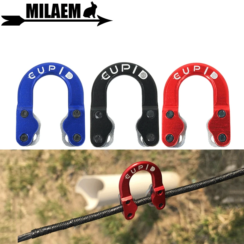 

Archery Metal D Loop Nock Archery Tool Arrow Bow String Wear Peep Aligner Compound Bow Shooting Accessories