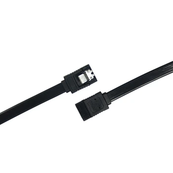 

LO32 SATA 2,0 de 45cm SATA 2,0 II SATA2 6 GB/s Cable de datos recto rojo SAS Cable de doble canal de disco BAILE
