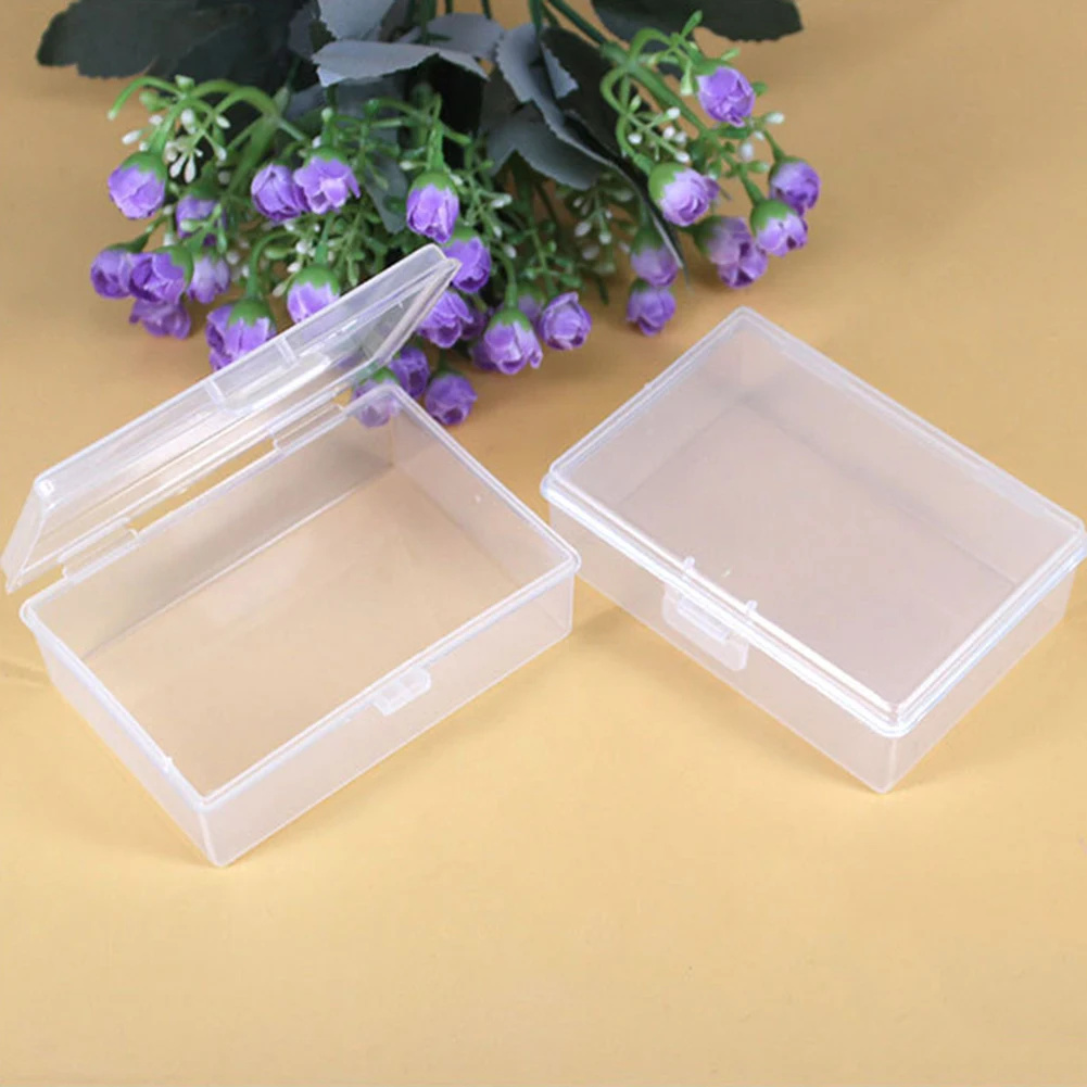 Transparent Plastic Boxes Playing Cards Container Plastic Storage Case Packing Poker Game Card Box For Pokers Set Wholesale