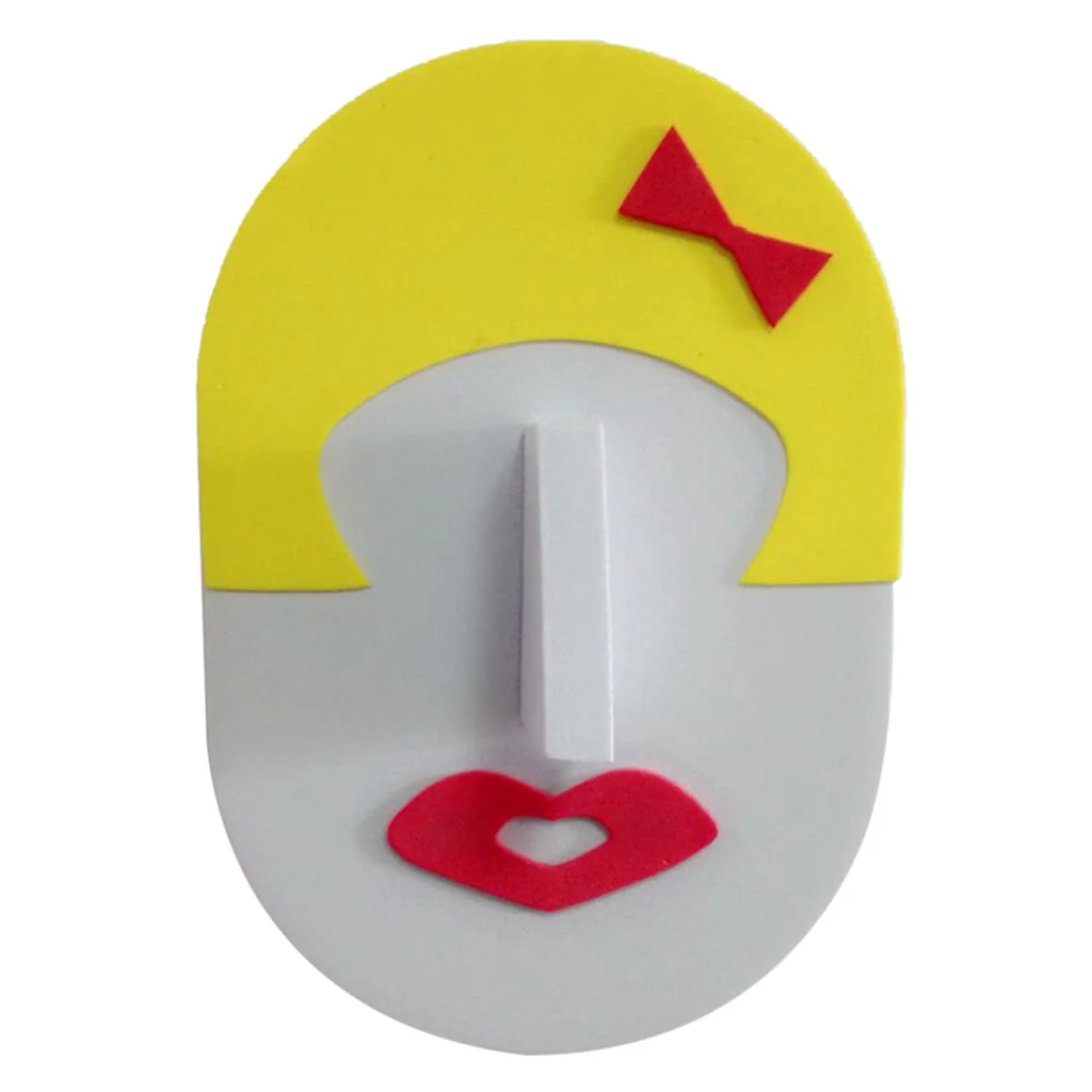 Sunglasses Display Tabletop Solid Eyewear Holder Eyeglass Creative Face Display Stand Rack