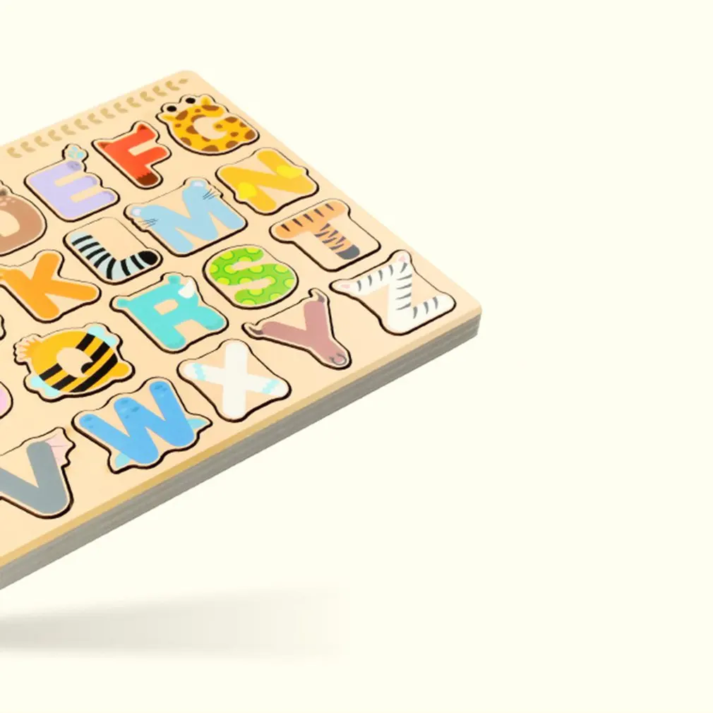 Деревянные цифры, игрушки для животных, Развивающие игрушки для детей, Обучающие Развивающие игрушки для детей, Обучающие пазлы, игрушки