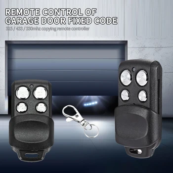 

Cloning Duplicator Key Fob A Distance Remote Control 433MHZ Clone Fixed Learning Code For Gate Garage Door Smart Key