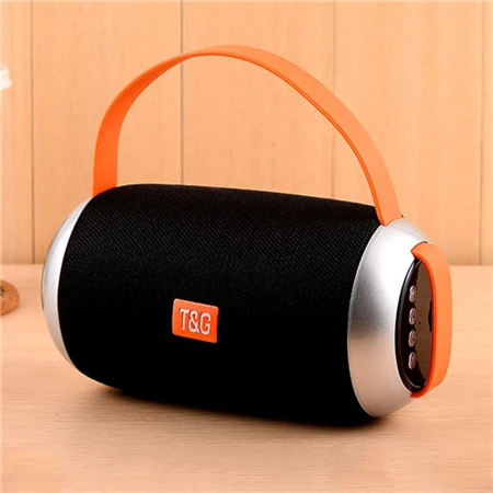 Новое поступление TG112 Беспроводная Bluetooth колонка, Портативная колонка Поддержка MP3 водонепроницаемый мини-динамик Компьютер для IOS Android - Цвет: Black