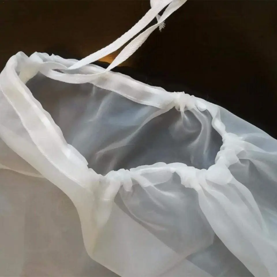 Sac Filtrant En Nylon Pour Jus De Fruits Et Noix - Maille Fine, Réutilisable, Facile à Nettoyer