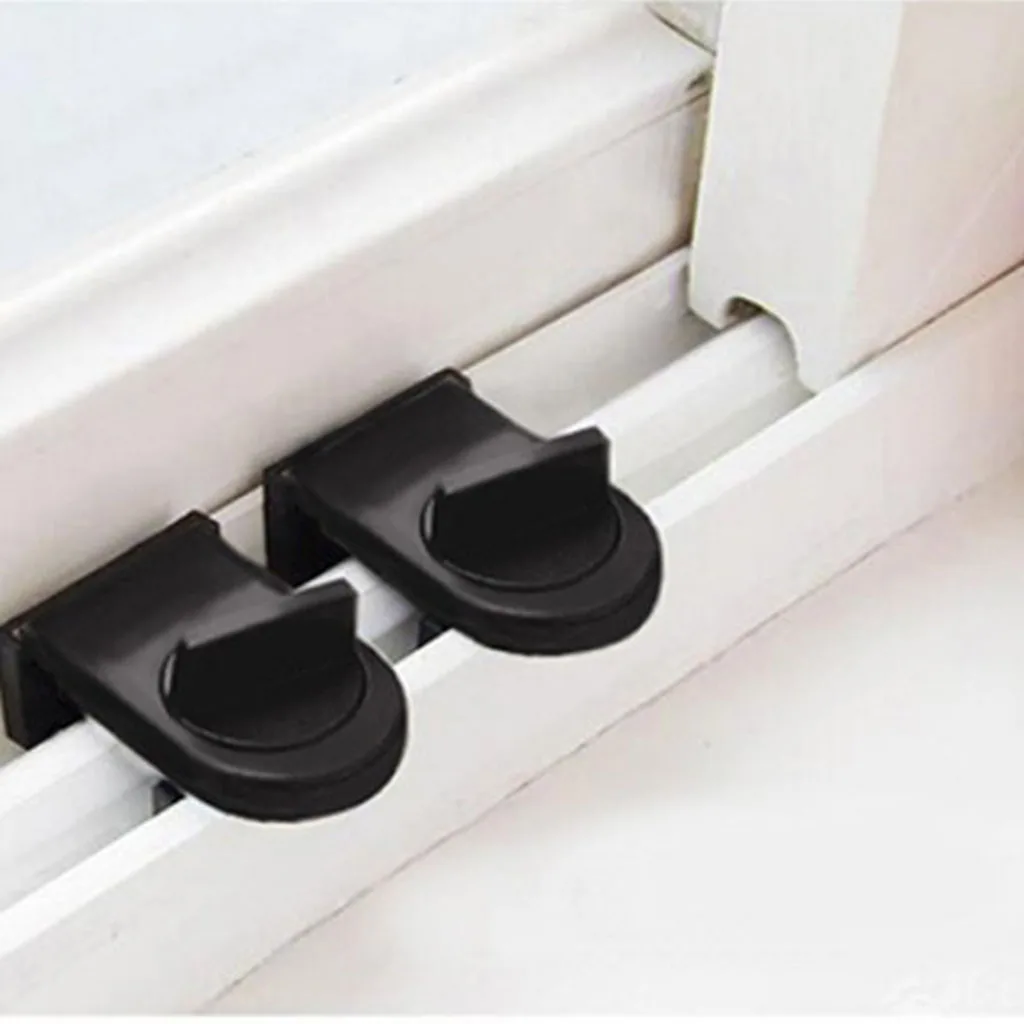 Children Safe Door Window Restrictor Security Catch Latch Window Sash Lock