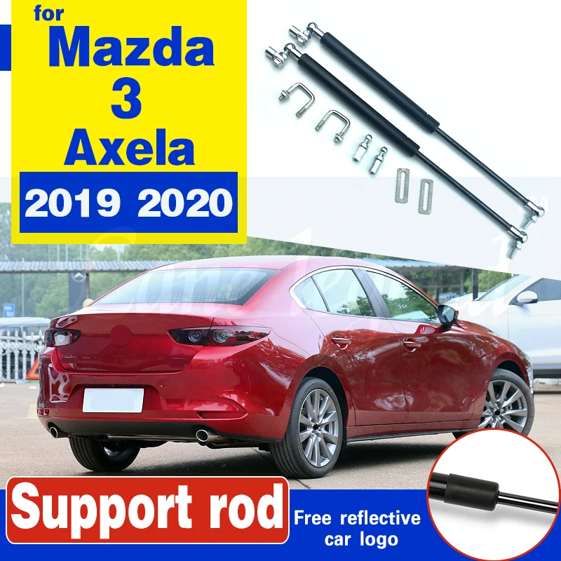 

for Mazda3 Mazda 3 Axela 2019 2020 BP Refit Rear Door Trunk Spring Auto-rising Gas Strut Bars Lift Support Rods Styling