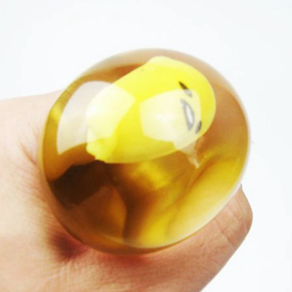 Детские милые водные яйца в форме взрослых декомпрессионные игрушки белые прозрачные сжимаемые игрушки для снятия стресса - Цвет: 4