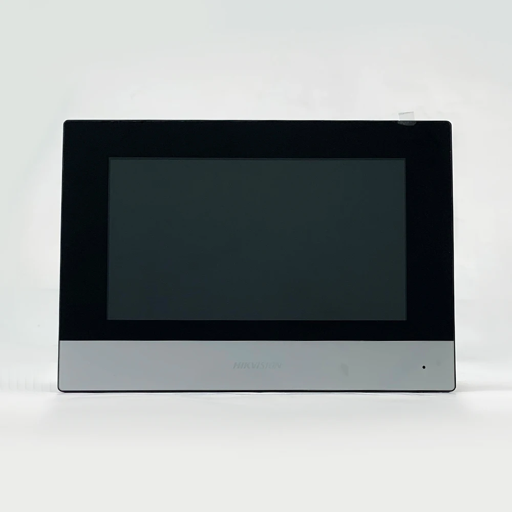 In Stock Original DS-KH6320-WTE1 7-inch wifi Indoor Monitor POE Wireless Video intercom Built-in loudspeaker and mic